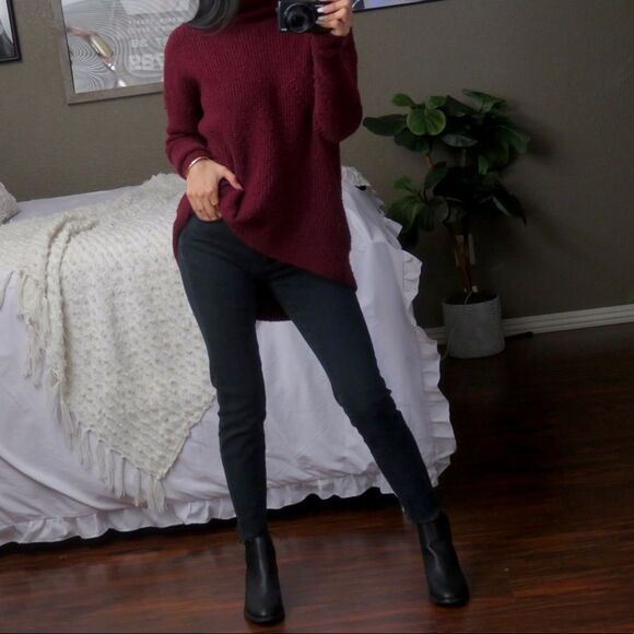 ACNE Studios Black Skin 5 Cropped Skinny Jeans - Picture 6 of 10